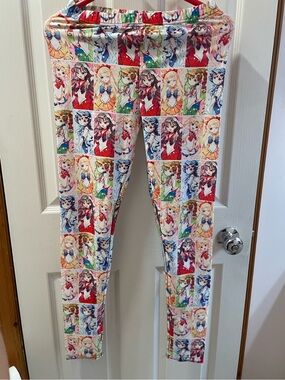 Sailor Moon all-over-print leggings